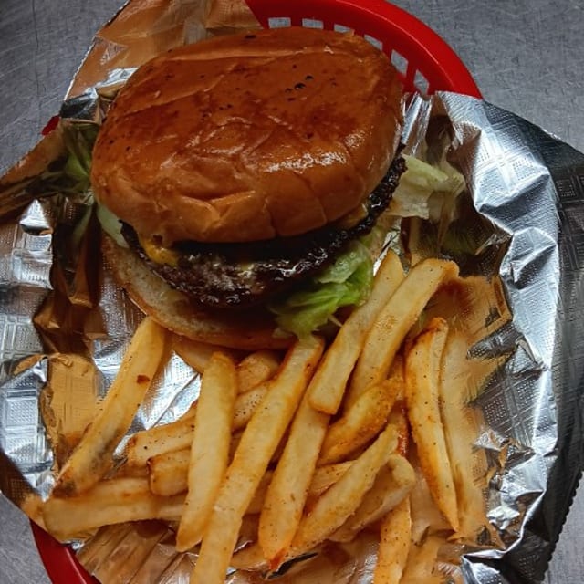 Bangin Burger Basket.
